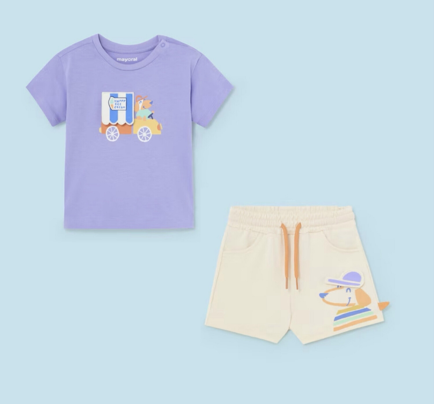 Mayoral T-Shirt With Bermuda Set