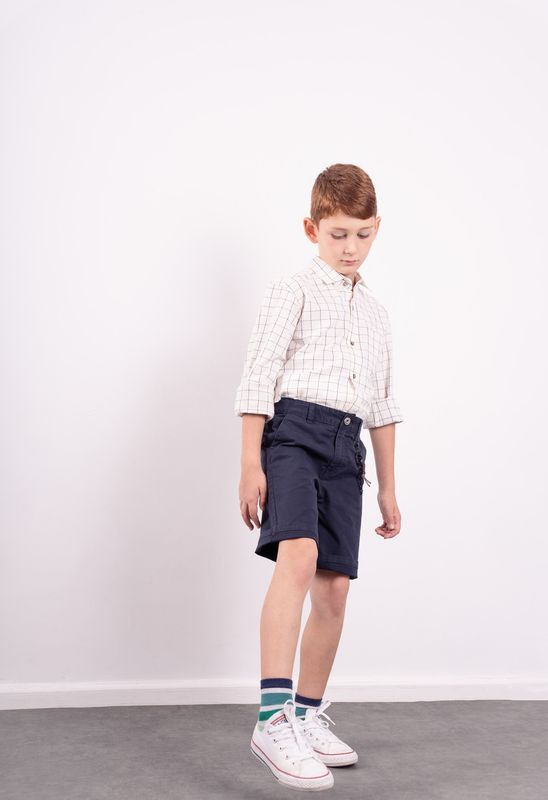 Shirt And Chino Short Set
