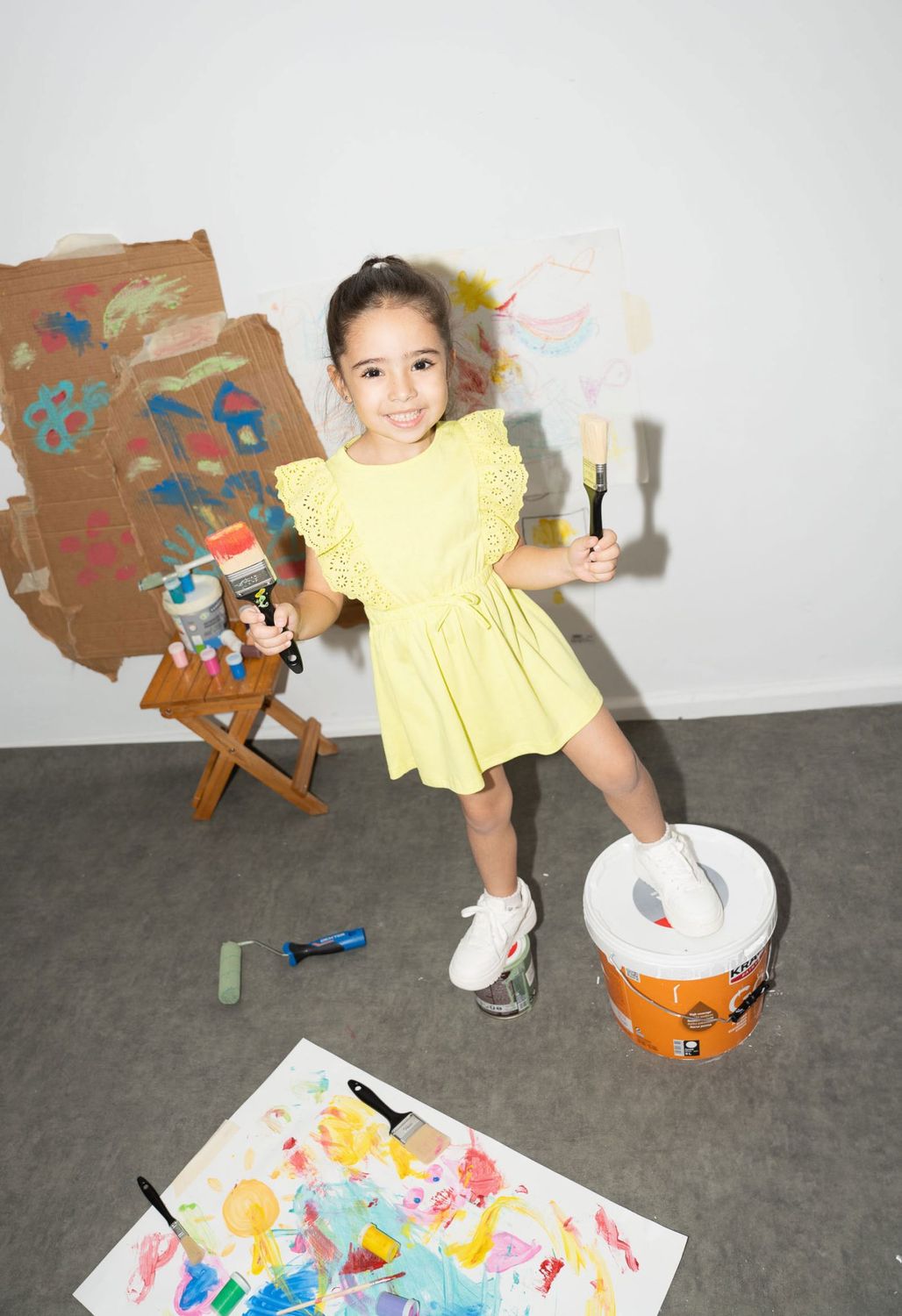 Dress With Elastic Waist