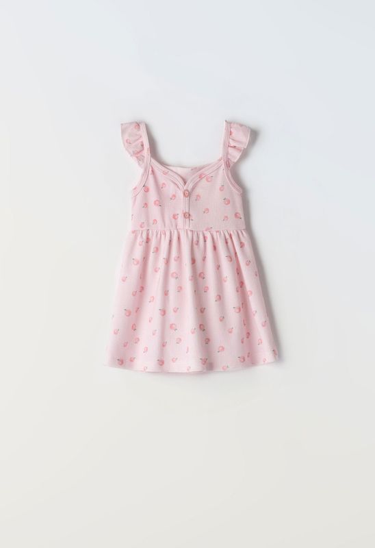 Print Fruits Dress