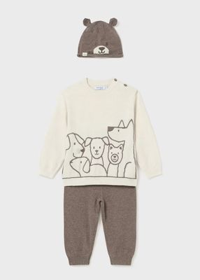 Mayoral 3 Pieces Tricot Set
