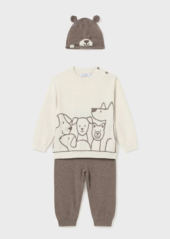 Mayoral 3 Pieces Tricot Set