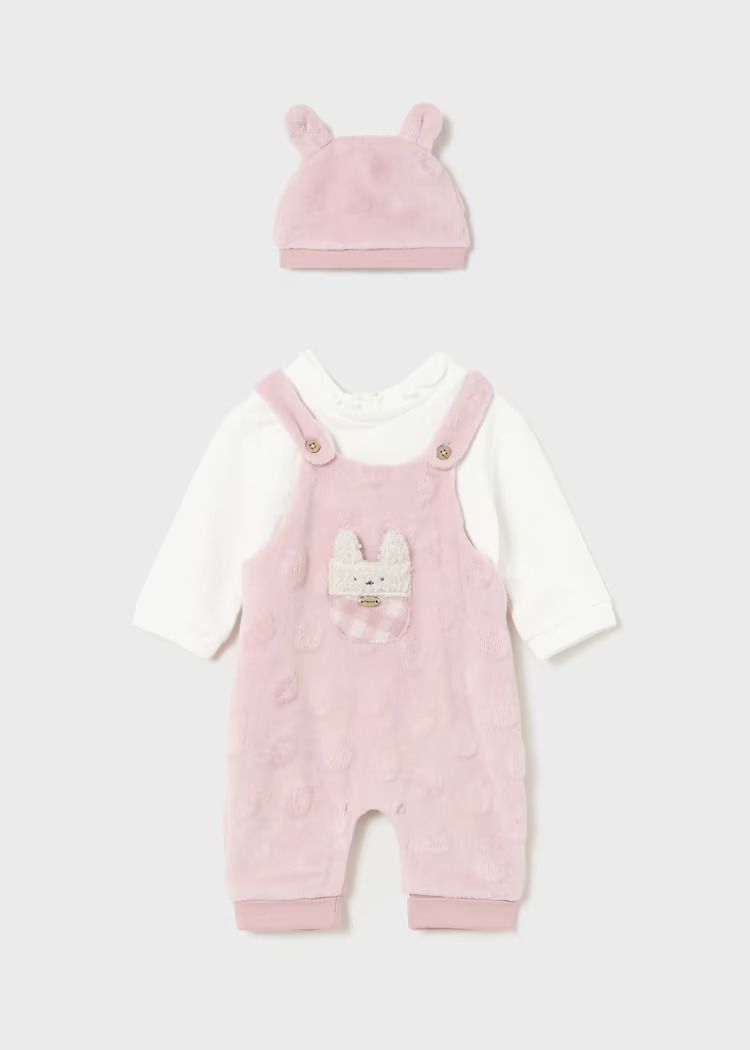 Mayoral Romper And Hat With Ears