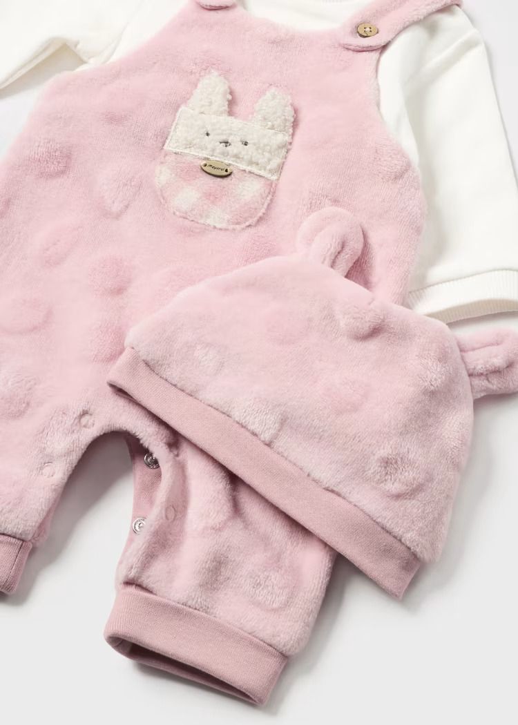 Mayoral Romper And Hat With Ears