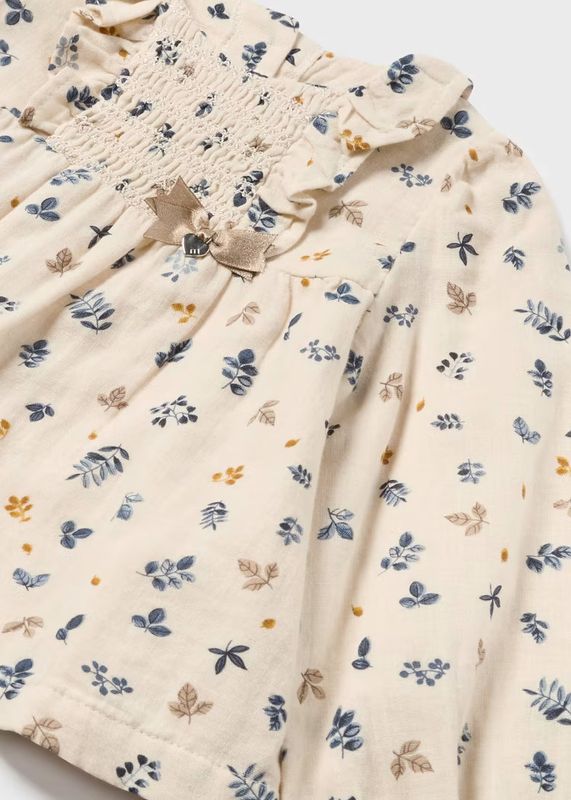 Mayoral Print Chiffon Blouse