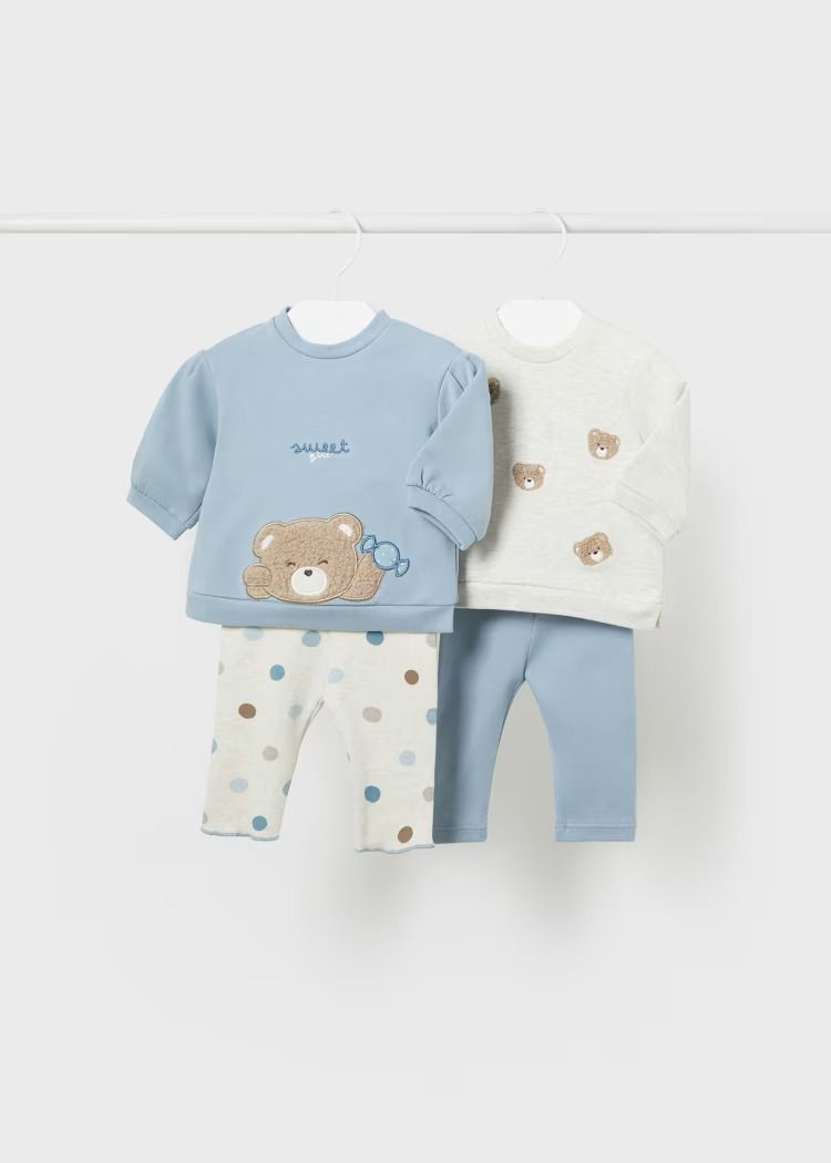 Mayoral 4 Pieces Set With Leggings