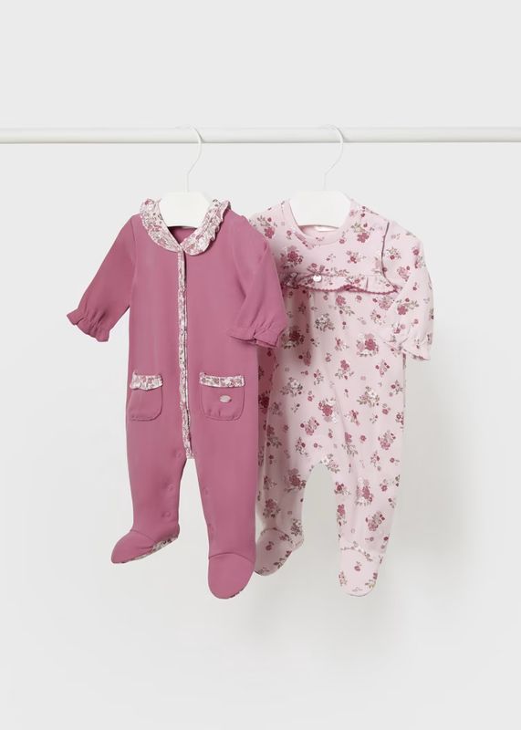 Mayoral Set of 2 Floral Rompers