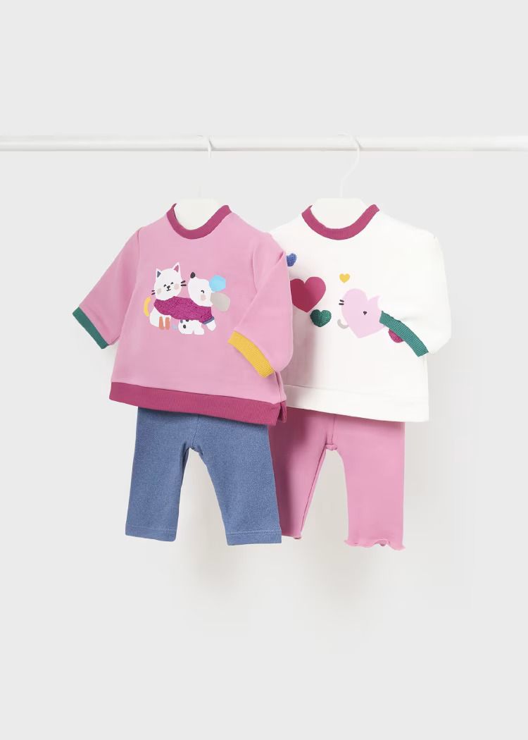 Mayoral 4 Pieces Set with Leggings