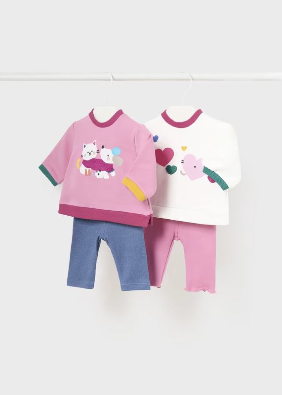Mayoral 4 Pieces Set with Leggings