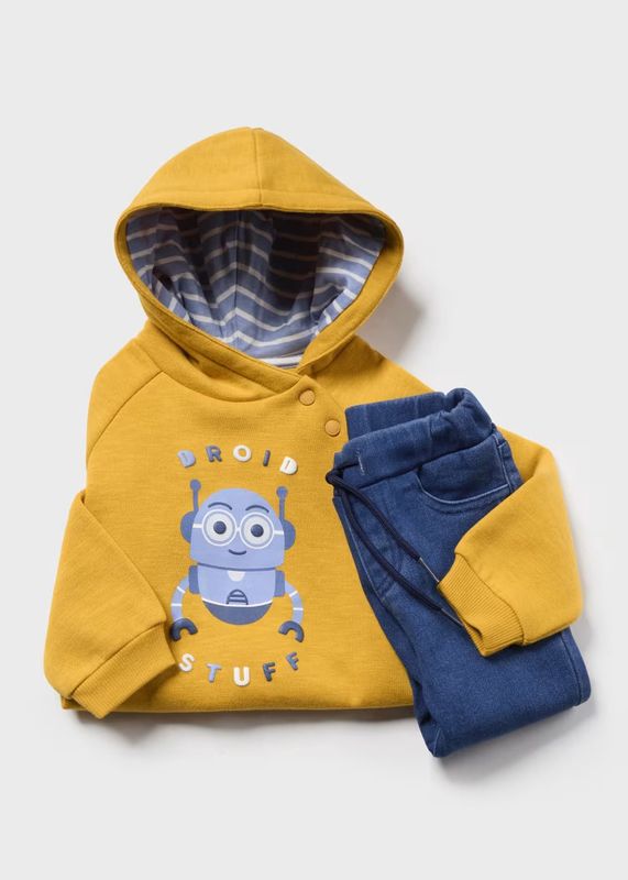 Mayoral Jeans With Jumper Set