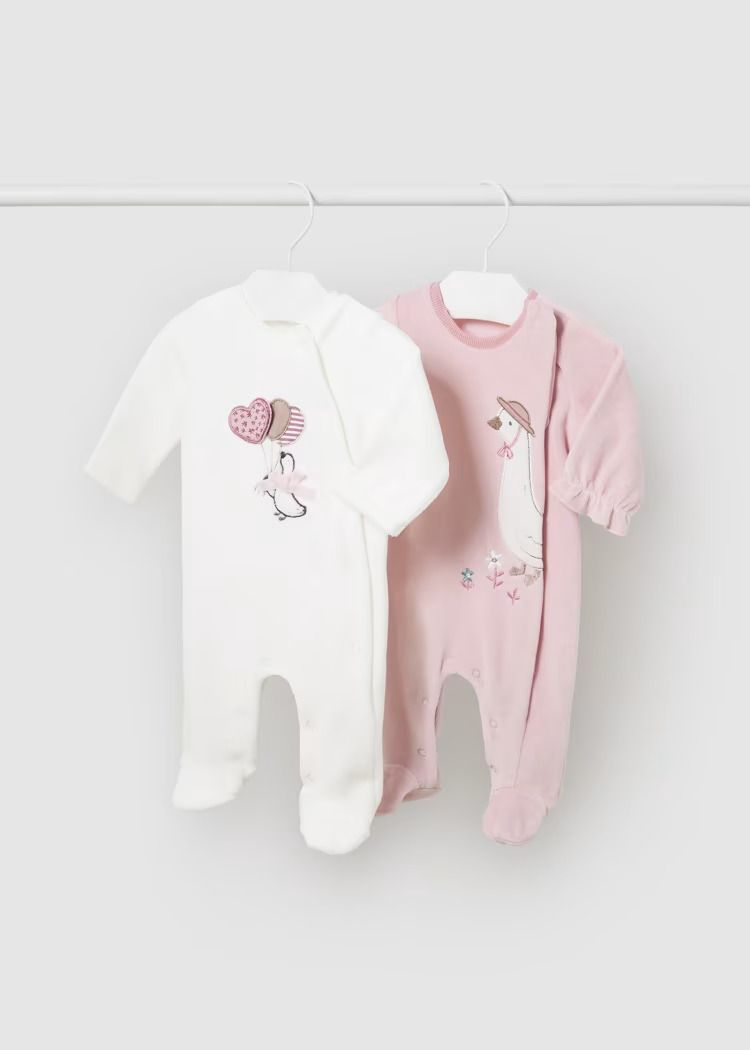 Mayoral Set of 2 Velour Pyjamas