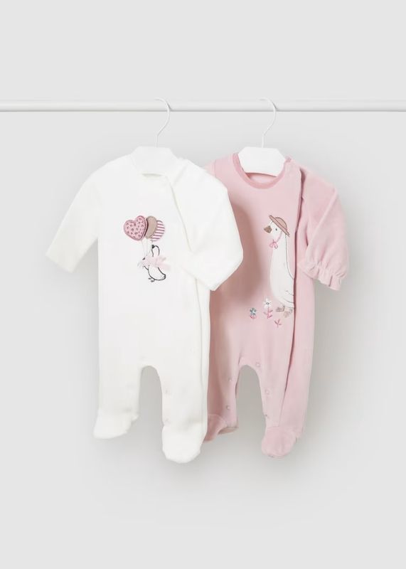 Mayoral Set of 2 Velour Pyjamas