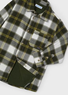 Mayoral Checked Overshirt