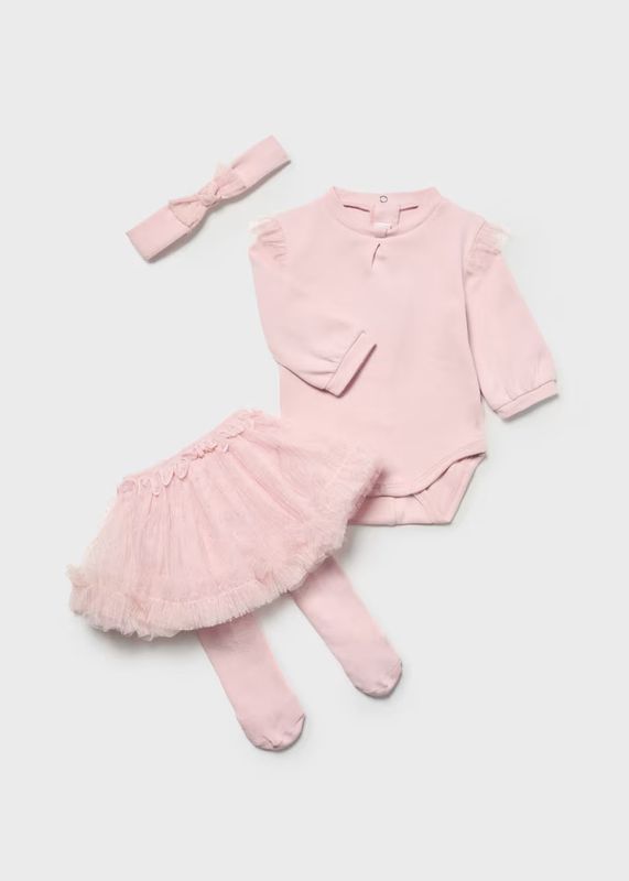 Mayoral 3 Pieces Tulle Set