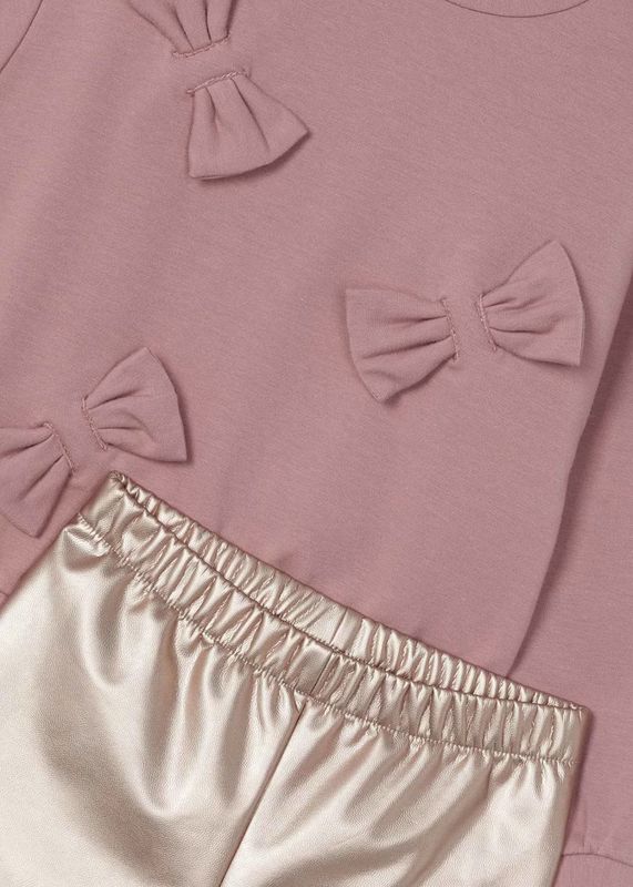 Mayoral Jumper and Metallic Leggings Set