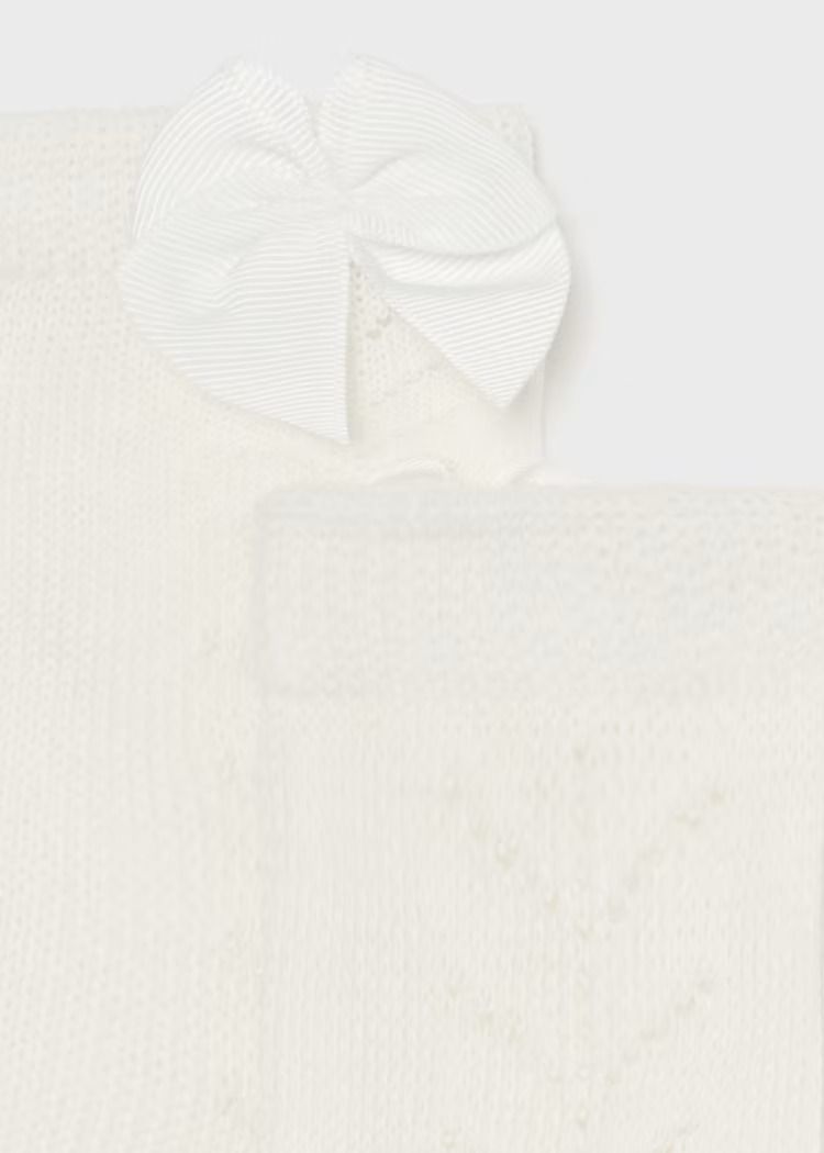 Mayoral Bow Pop Socks