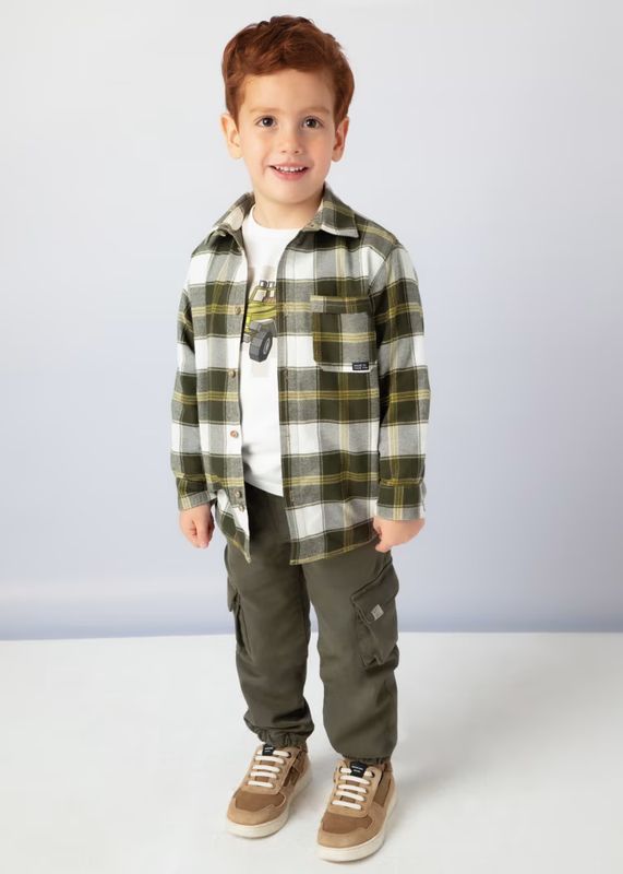 Mayoral Checked Overshirt