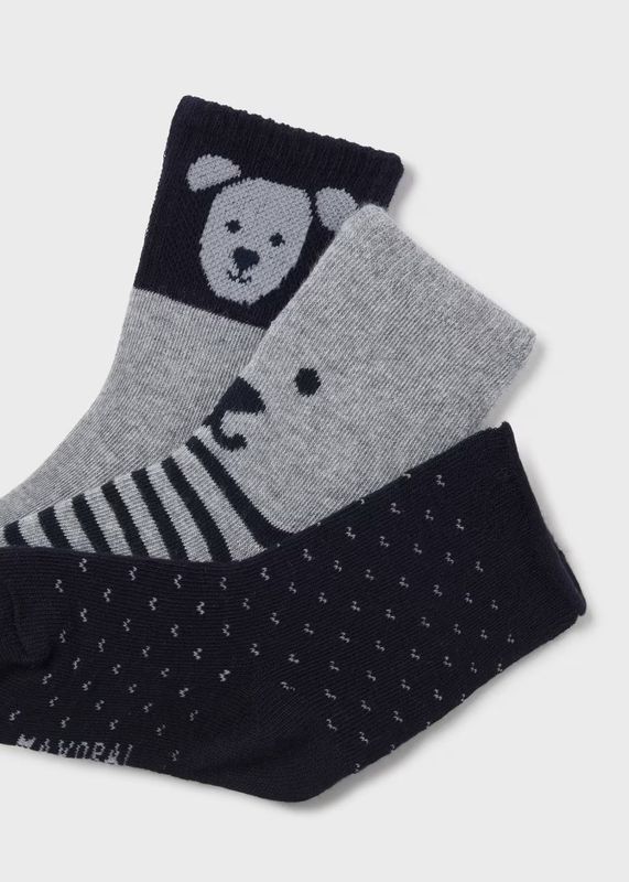 Mayoral Set of 3 Puppy Socks