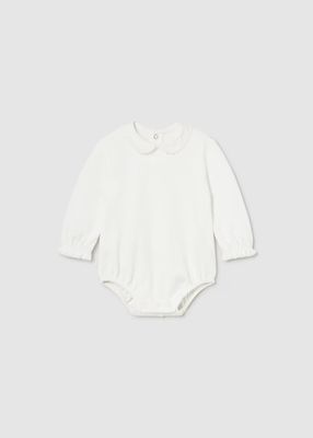 Mayoral Ruffle Collar Bodysuit