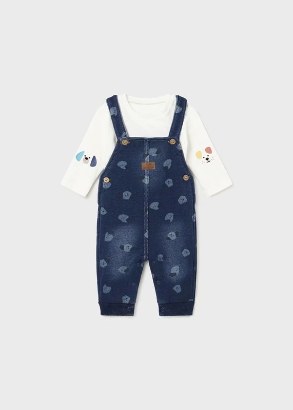 Mayoral Dungarees and T-Shirt Set