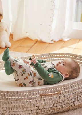 Mayoral Print Dungarees and T-Shirt Set