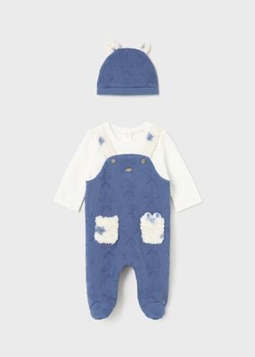 Mayoral Romper and Hat with Ears