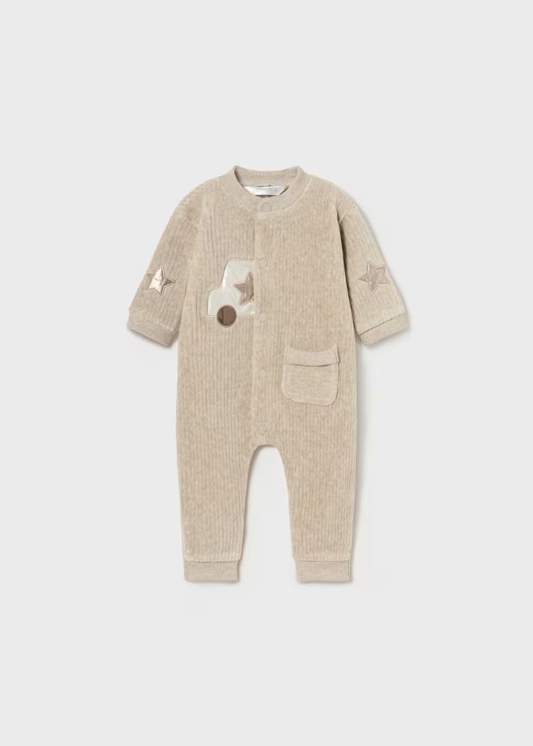 Mayoral Corduroy Romper