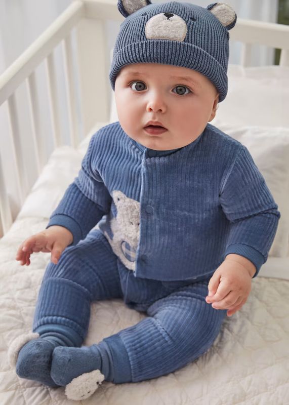 Mayoral Corduroy Romper