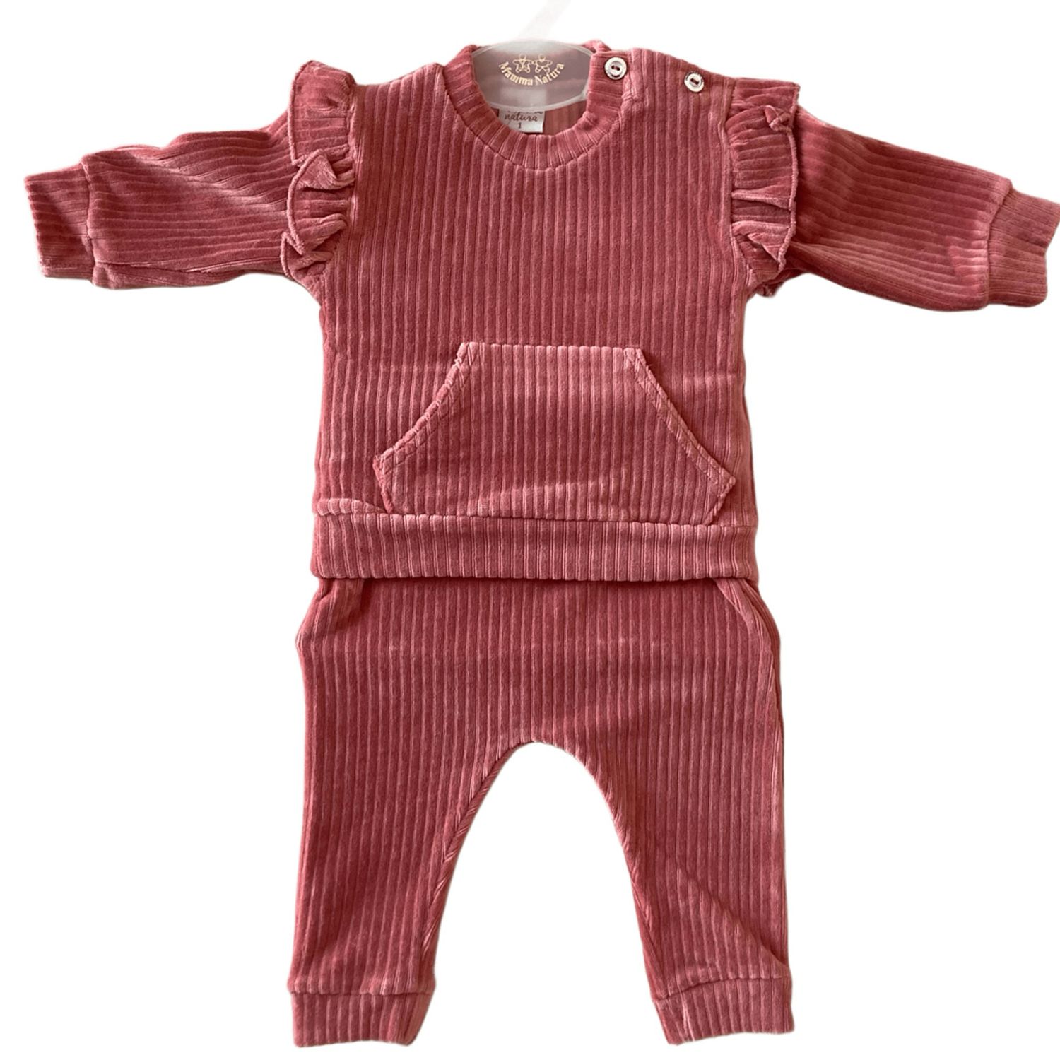 Striped Velvet SRFN Set