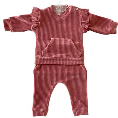 Striped Velvet SRFN Set