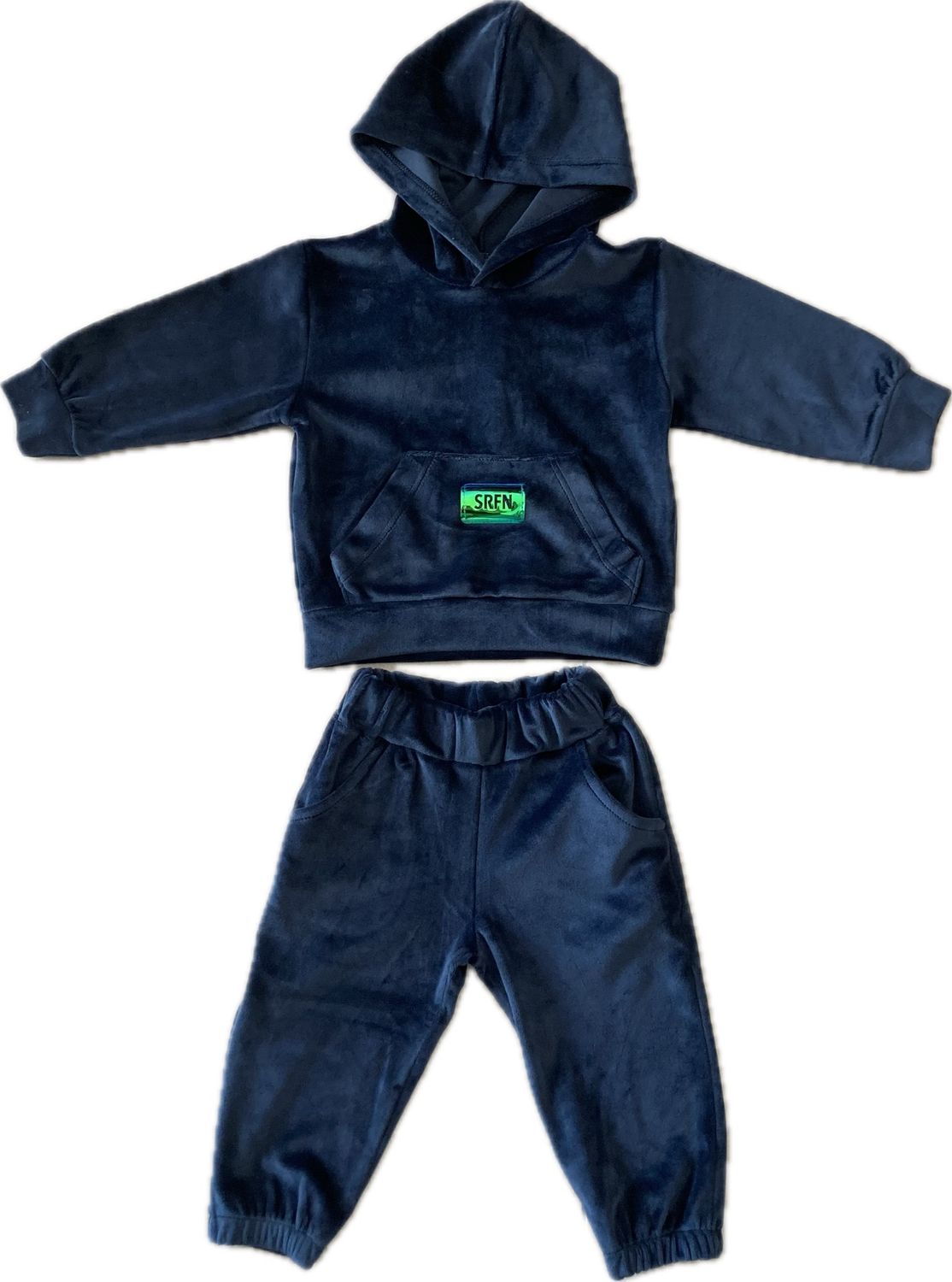 Velvet Set with Hood