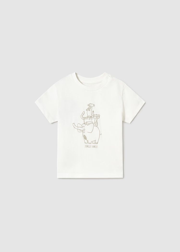 Mayoral animal silhouette t-shirt