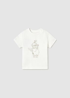 Mayoral animal silhouette t-shirt