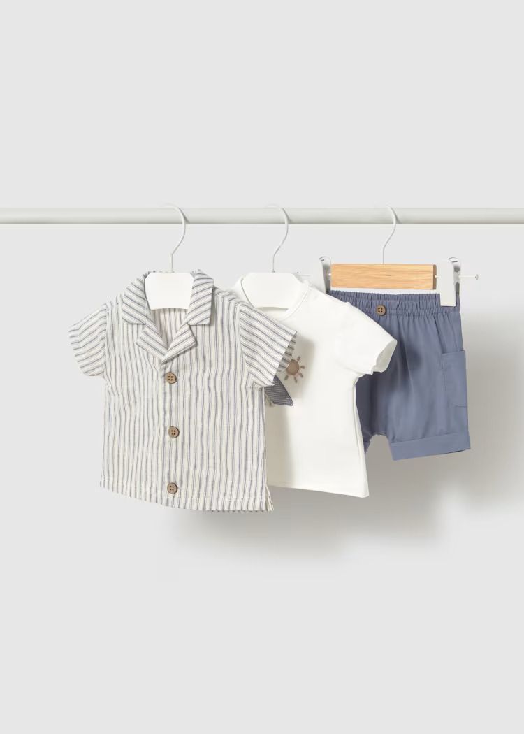 Mayoral set 3 pieces with shirt