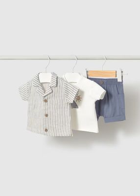 Mayoral set 3 pieces with shirt