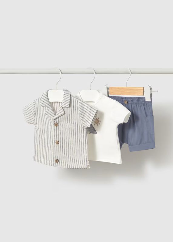Mayoral set 3 pieces with shirt