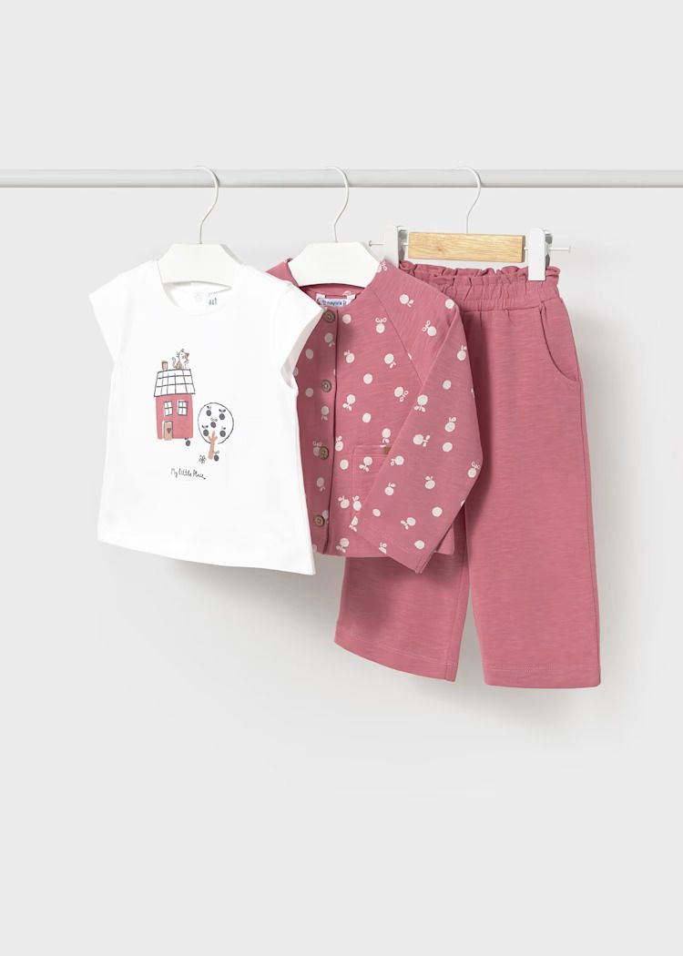 Mayoral 3 pieces set with jacket