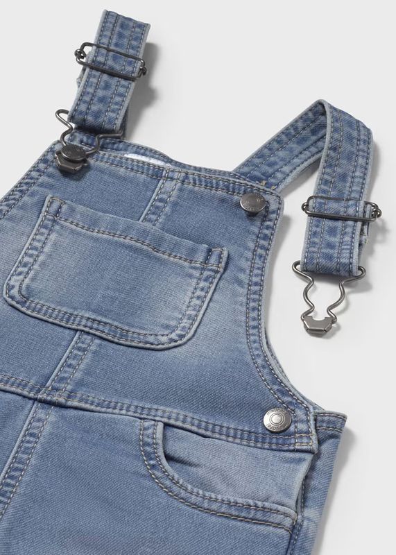 Mayoral soft denim dungarees