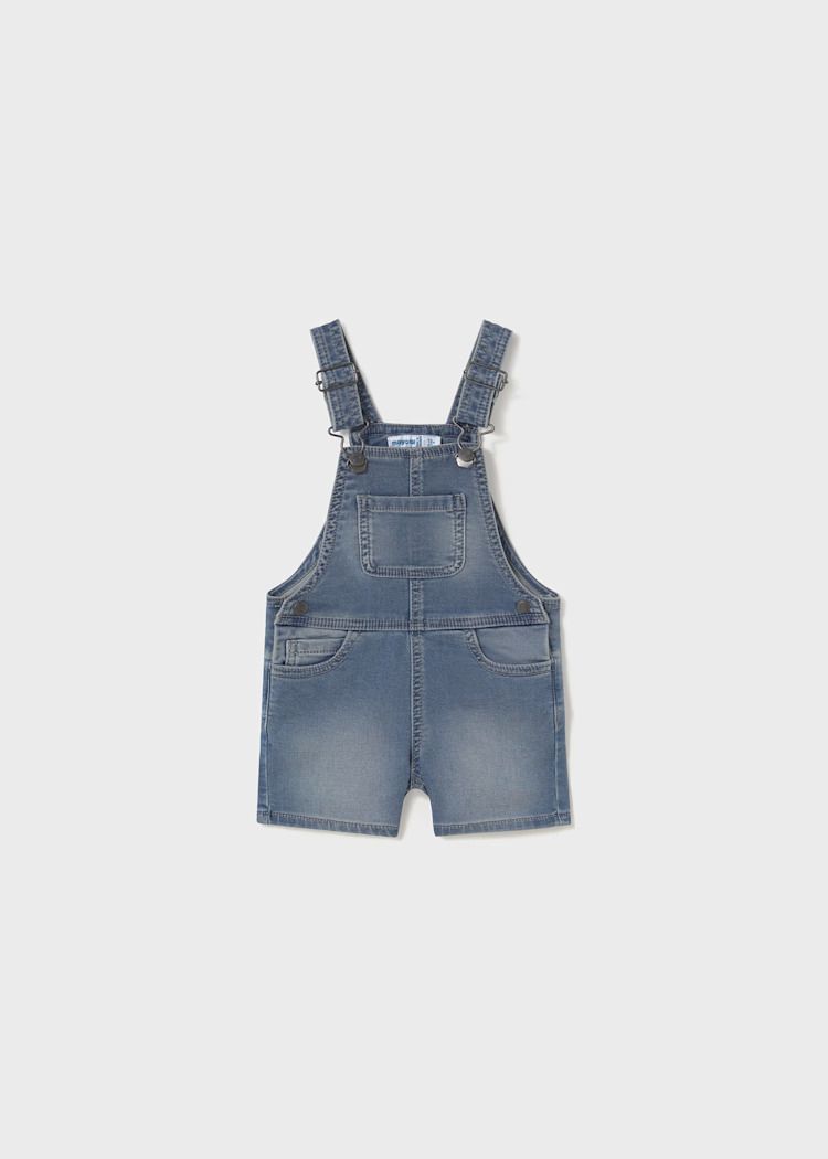 Mayoral soft denim dungarees