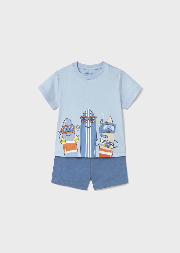 Mayoral surf print set