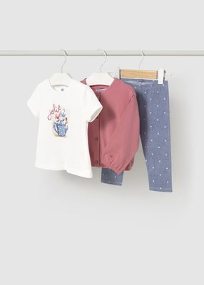 Mayoral 3 pieces set with jacket