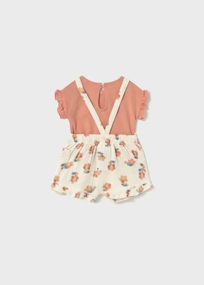 Mayoral dungarees and top set