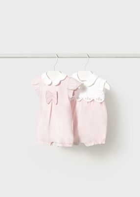 Mayoral set of 2 short rompers