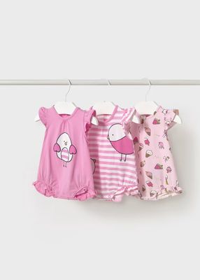 Mayoral set of 3 rompers