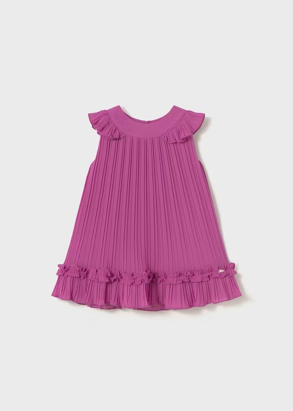 Mayoral pleated chiffon dress