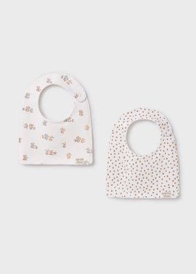 Mayoral set of 2 waterproof bibs