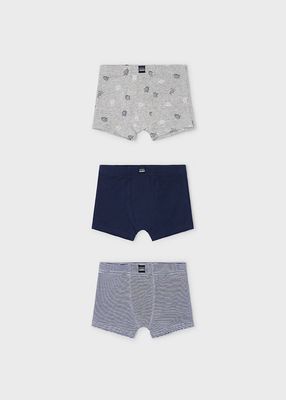 Mayoral set of 3 boxers shorts