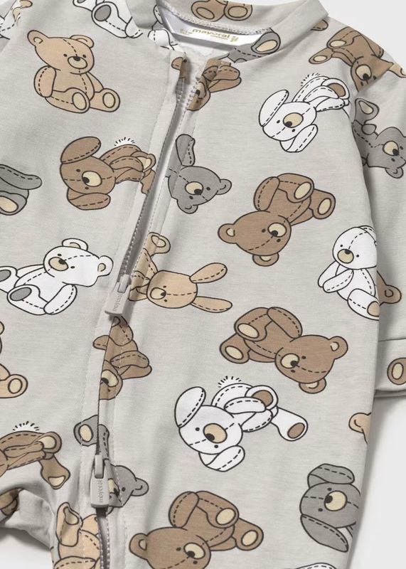 Mayoral zip-up pyjamas with reversible feet