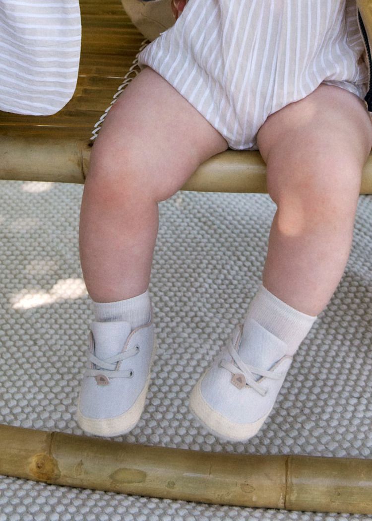 Mayoral linen lace up shoes