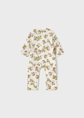 Mayoral zip-up pyjamas with reversible feet